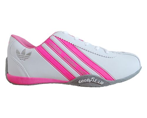 Tênis Adidas Goodyear Branco e Rosa MOD:10758