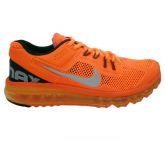 Tênis Nike Air Max 2013 Laranja e Prata MOD:73278