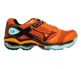 Tênis Mizuno Wave Creation 13 Laranja e Preto MOD:11344