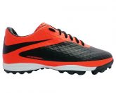 Chuteira Society Nike Hypervenom Preto e Laranja MOD:11265